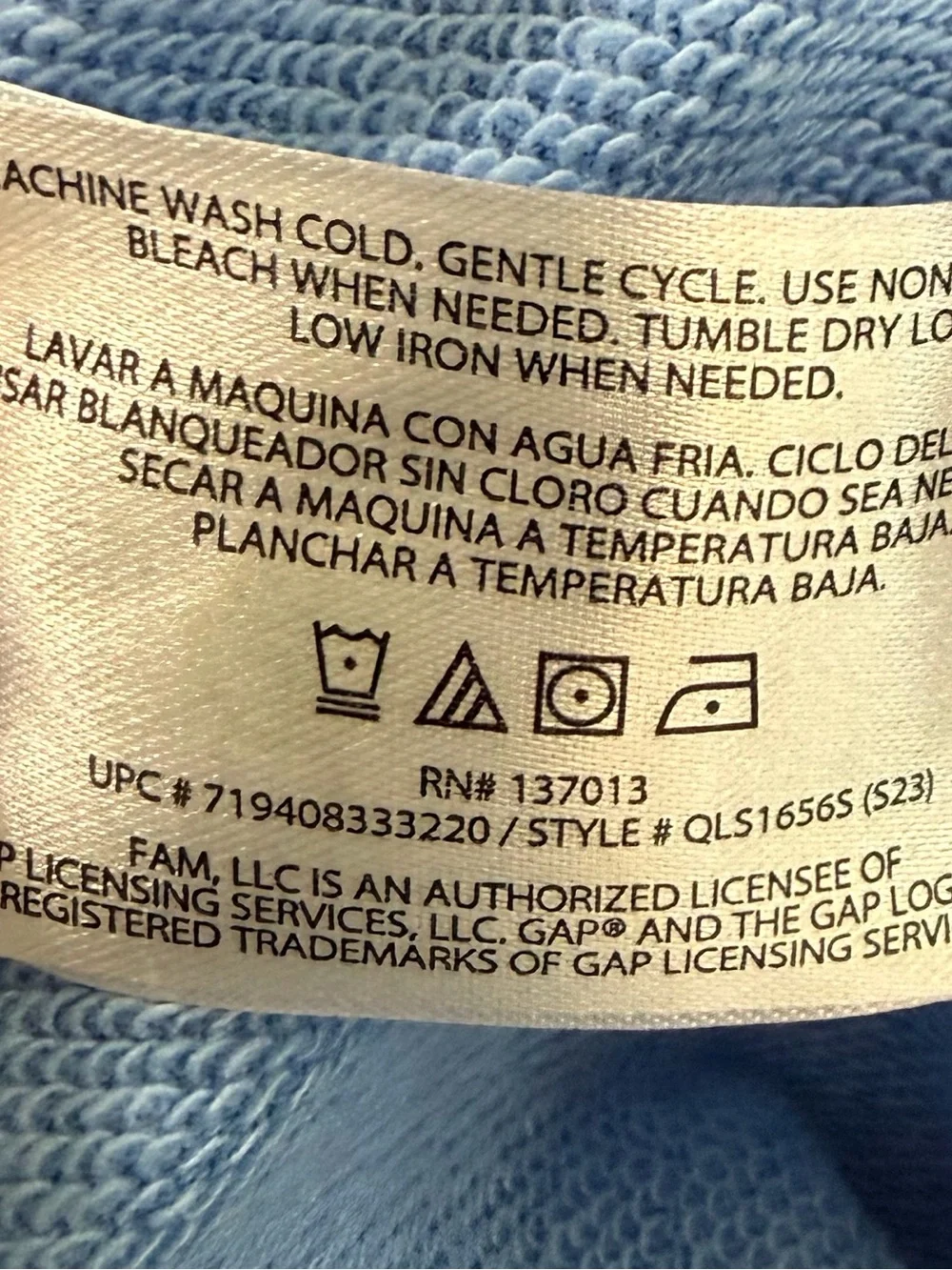 NWT Gap 1969 Logo Lounge Shorts Blue XXL